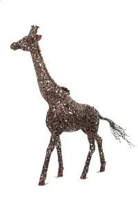 Bronze Garden Giraffe Sculpture