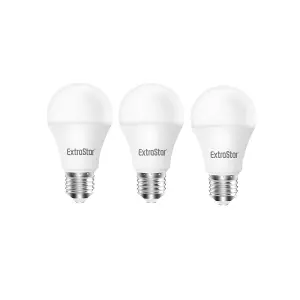 Extrastar 12W LED Ball Bulb E27, 6500K