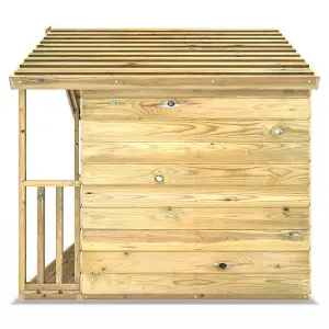 Rebo 5FT x 5FT Childrens Wooden Garden Playhouse - Sparrow