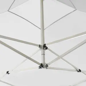 Berkfield Professional Folding Party Tent with Walls Aluminium 3x3 m White