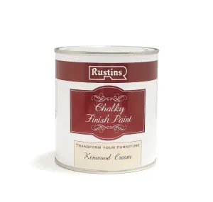 Rustins Chalky Finish Paint Kenwood - Cream 500ml