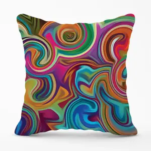 Colourful Wave Pattern Cushions 45cm x 45cm