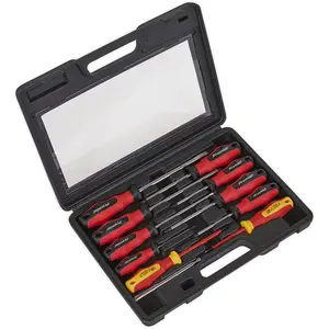 11-Piece Premium S2 Steel Screwdriver Set with Soft Grip Handles for Ultimate Precision