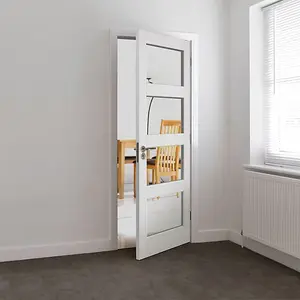 Cayman White Glazed Internal Door