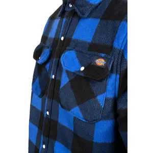 Dickies Mens Portland Shirt Blue Small