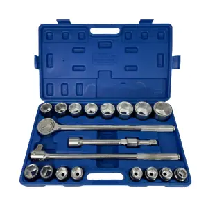 TOOLZONE 21 PIECE 3/4" SOCKET SET IN BMC