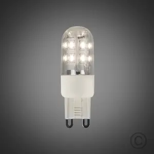 3W G9 LED Light Bulb (Set of 10) Cool White