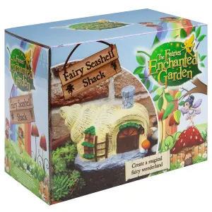 Shell Fairy House Ornament Decoration - The Fairies Enchanted Garden