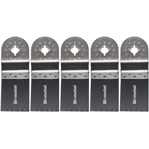 Multi Tool Blades 35mm Wide Bi-Metal For Wood, Plastic And Soft Metals 5 pack by Ufixt