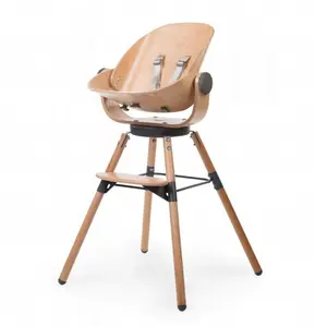 Childhome High Chair Seat Evolu Newborn Wood Natural Anthracite