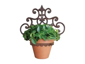 Decorative Wall Mounted Pot Holder - 1 Pot