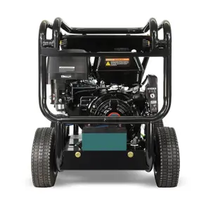 TORRENT3RGB Industrial 15HP Gearbox Driven Petrol Pressure Washer - 4000psi, 275Bar, 15L/min (Electric Key Start)