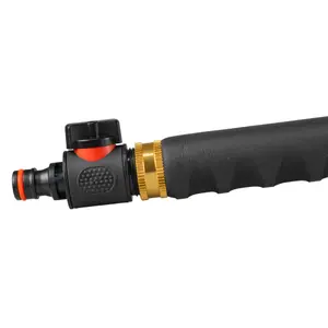 Garden professional watering lance,light aluminium+flow valve+connector (50cm)