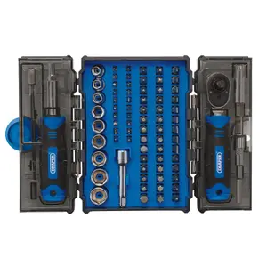 Draper Ratchet and Screwdriver Bit Set (78 Piece) 28029