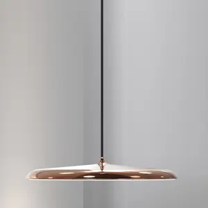 Nordlux DFTP Artist 40 Indoor Dining Living Kitchen Hallway Pendant In Copper (Diam) 40cm