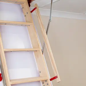 1380mm x 700mm Grand Wooden Loft Ladder