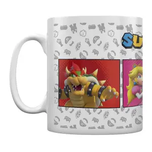 Super Mario Comic Mug Multicoloured (One Size)