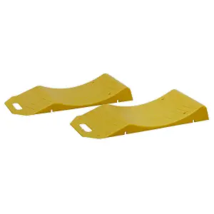 Sealey Tyre Savers - 2.5 Tonne Capacity per Ramp 5tonne Capacity per Pair TS05