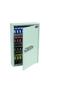 Phoenix Commercial Key Cabinet KC0600E 64 Hook with Electronic Lock.