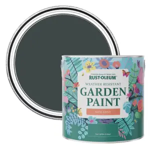 Rust-Oleum Black Sand Satin Garden Paint 2.5L