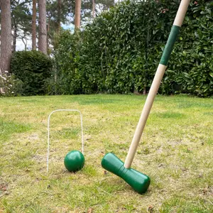 Wooden Croquet Game for 4 Players