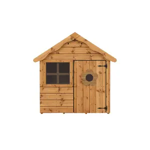 Mercia 4x4 ft Snug European softwood Playhouse - Assembly required