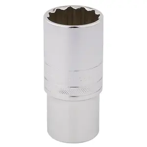 Draper 1/2" Square Drive Hi-Torq 12 Point Deep Socket 27mm 33841