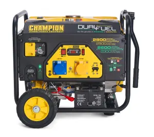 Champion Power Equipment CPG3500E2-DF 2800 Watt LPG Dual Fuel Generator With Electric Start