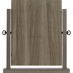 Kelton Framed Freestanding Dresser Mirror Grey