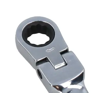 10mm Metric Flexi Head Ratchet Combination Spanner Wrench 72 Teeth