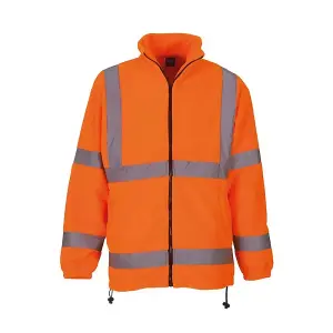 Yoko Unisex Adult Heavyweight Hi-Vis Fleece Jacket