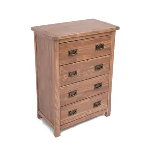 Padua 4 Drawer Chest of Drawers Bras Drop Handle