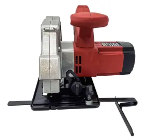 Lumberjack 185mm Circular Saw Multi Purpose 1400W Bevel Angle 240V Red