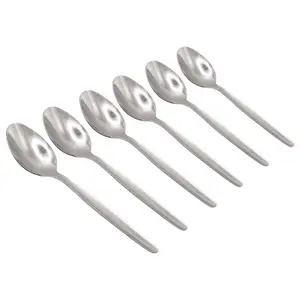 Economy Stainless Steel Teaspoons - 13.5cm - Pack of 6