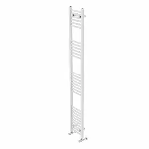 Rinse Straight Bathroom Heated Towel Rail Ladder Radiator White 1800x300mm