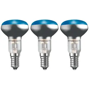 Crompton Lamps 25W R50 Reflector E14 Dimmable Blue (3 Pack)