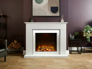 Acantha Aspire 70 SQ Fully Inset Media Wall Electric Fire