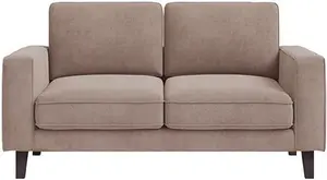 DUSK Soho 2 Seater Sofa - Sand - Matte Velvet