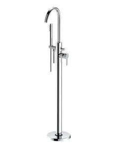 Aquarius Evolution Floorstanding Bath Shower Mixer Tap Chrome