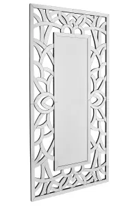 MirrorOutlet All Glass Stylised Full Length Mirror 150 x 75 CM