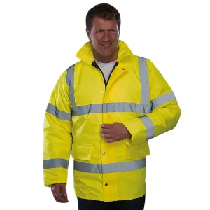 Yoko Mens Hi-Vis Road Safety Jacket (Pack of 2)