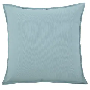 GoodHome Hiva Blue Plain Indoor Cushion (L)45cm x (W)45cm