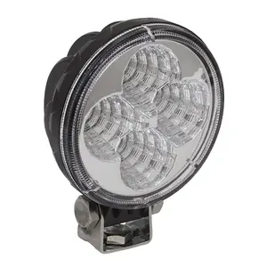 Sealey 12W LED Round Work Light/Mounting Bracket Set Waterproof IP68 LED1R