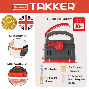 Hardwall Takker - Multi-Purpose Hanging Kit