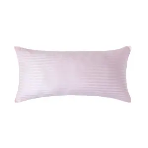 Homescapes Pink Continental Egyptian Cotton Pillowcase 330 TC, 40 x 80 cm