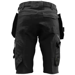 Atomic Workwear Slim Fit Stretch Work Shorts With Removable Holster Pockets