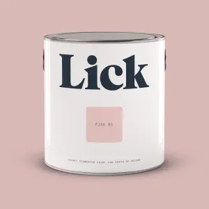 Lick Pink 05 Matt Emulsion paint, 2.5L