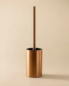 Cosmic Free Standing Toilet Brush Brushed Copper PVD Architect Sp