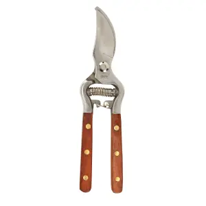 Burgon & Ball Dark Wood Bypass Secateurs (H) 215mm x (W) 52mm