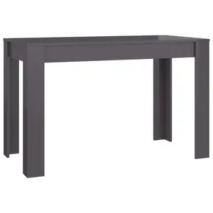 Elsebeth Dining Table High Gloss Grey